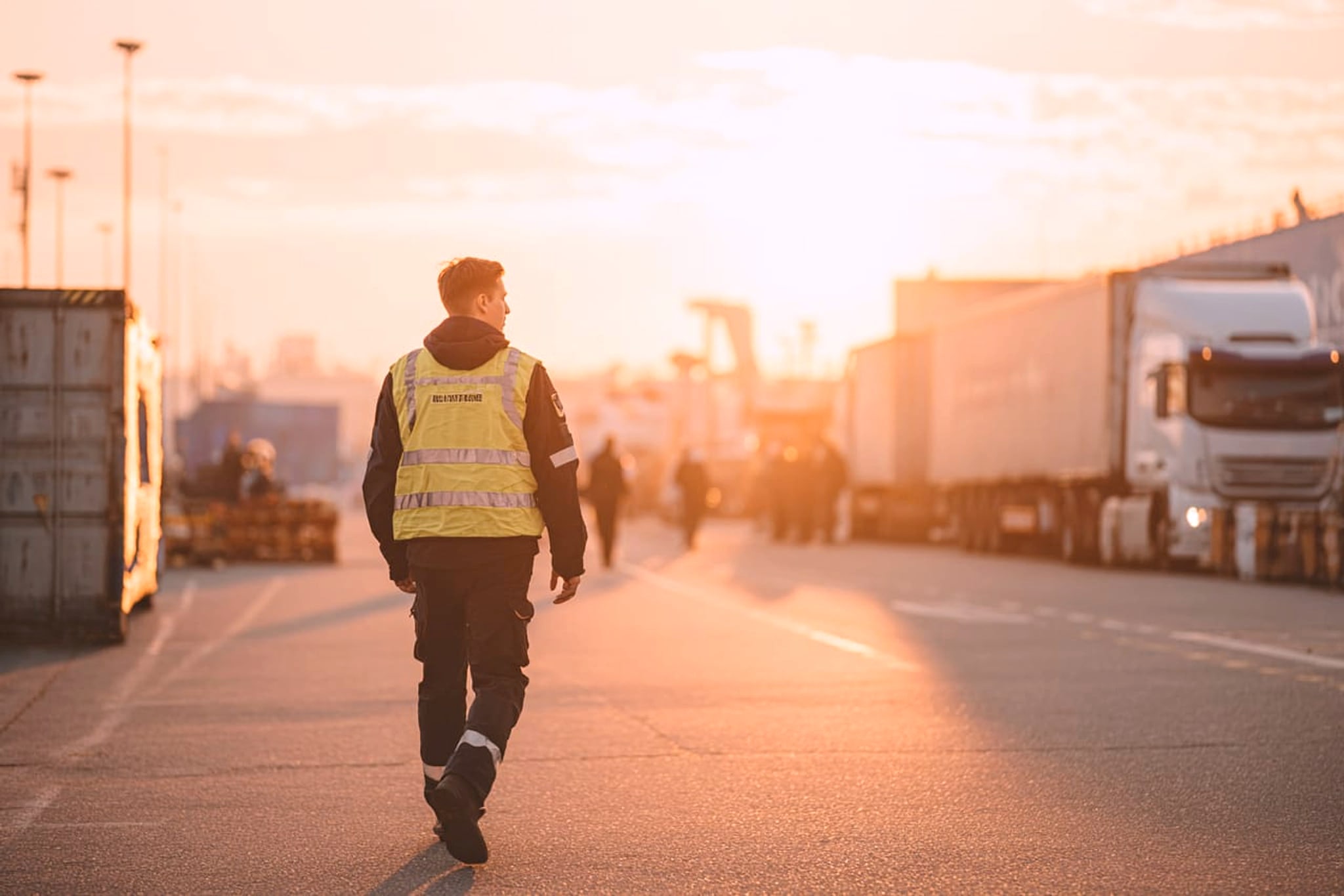 Industrie- und Logistikhalle – Einsatzfeld Werkschutz